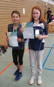 Bezirksentscheid mini-Meisterschaften 2015 Mädchen 12 Jahre